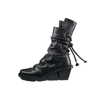 Trippen Canvas Ankle Boots Women's Black