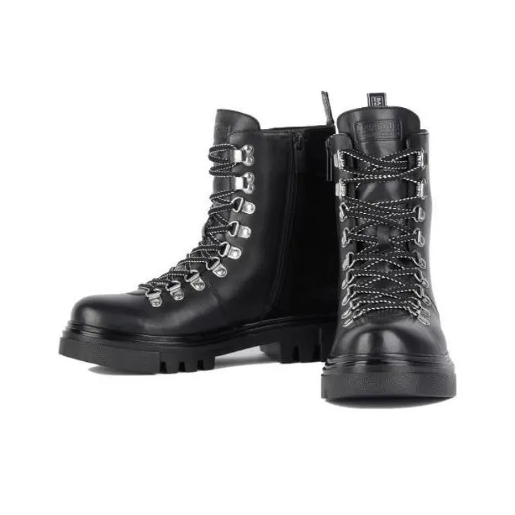 BARBOUR Ankle Boots Women's Black-3