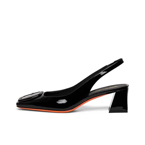 Santoni Slingback 60mm Strap Pumps