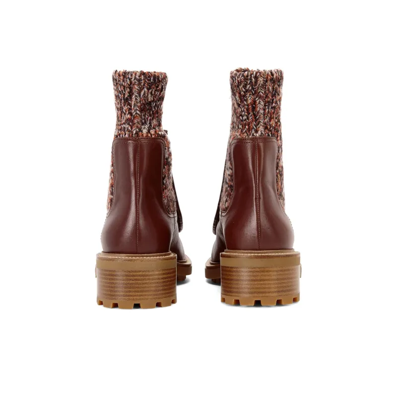 Chloe Jamie Chelsea Ankle Boots Women's Tan-4