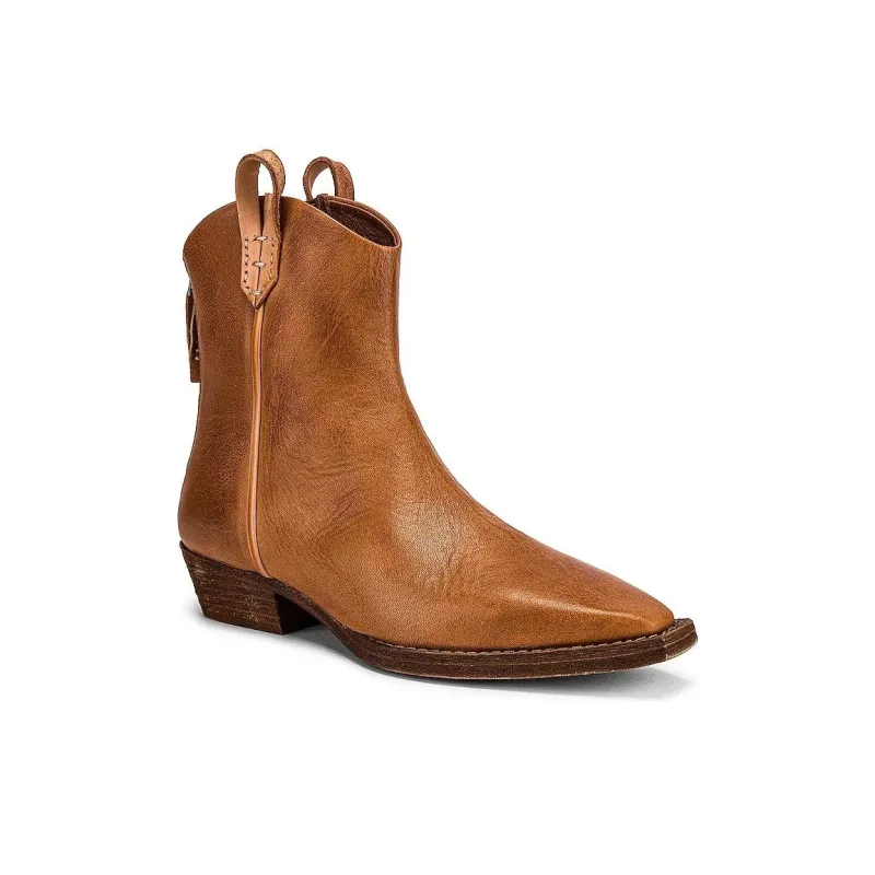 FREE PEOPLE Ankle Boots 4cm Women's Brown-2
