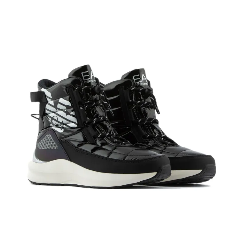 Ea7 EMPORIO ARMANI Mountain Quilted High-top Sneakers-2
