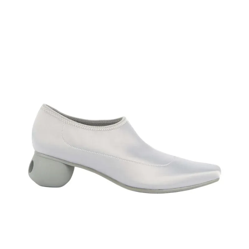 UNITED NUDE Carvc Irregular Heel High Heels 3cm Women's White-1