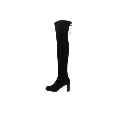 Stuart Whats/SW support high Boots 6cm Women's Black