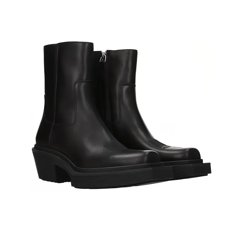 Vetements Ankle Boots 6.5cm Men's Black-2