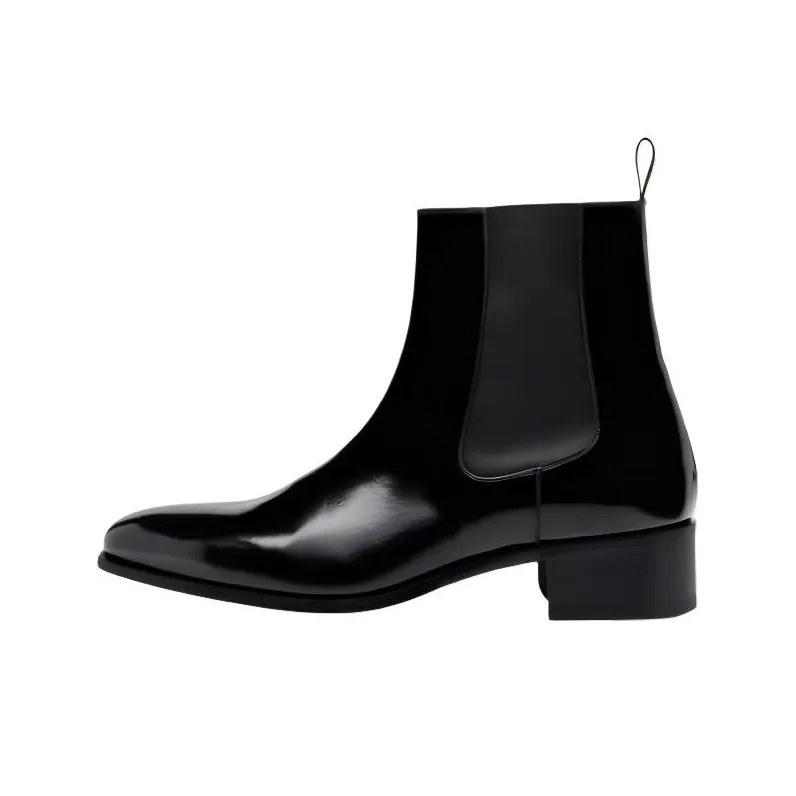 TOM FORD Leather Ankle Boots-0