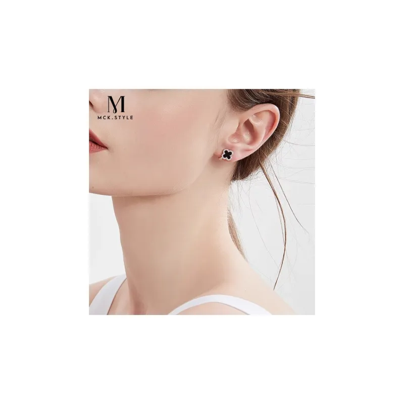 MCK French Minimalist Clip On Earrings Women's-1