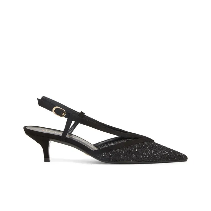 Stuart Weitzman/SW Noche Slim Heel High Heels 5cm Women's Black-1