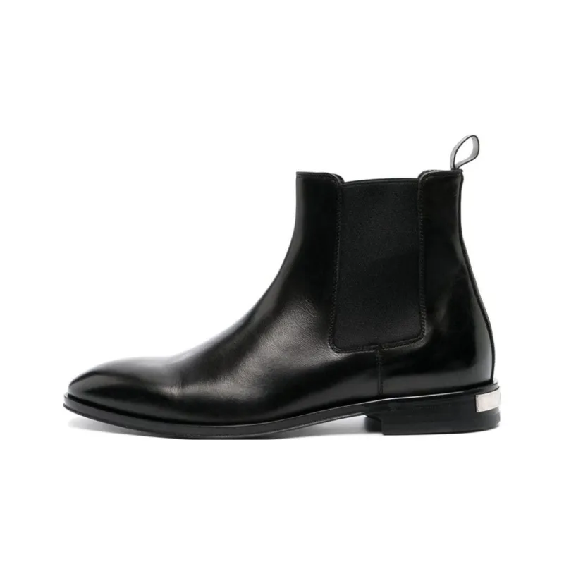 Roberto Cavalli Engraved logo Leather Boots-0