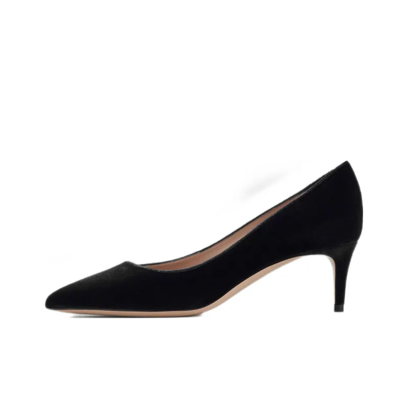 EMPORIO ARMANI Slim Heel High Heels Women's Black-0