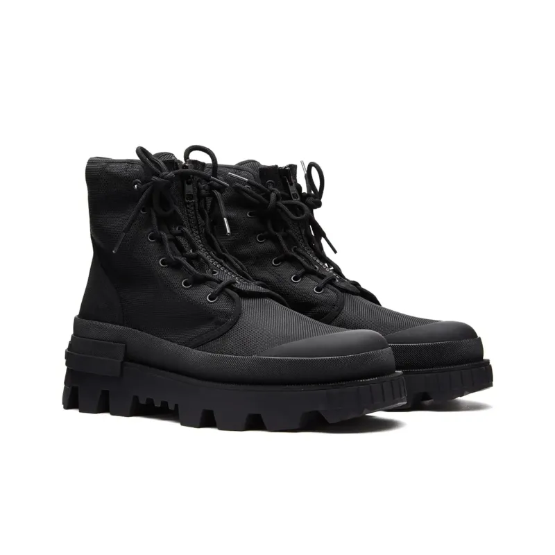 Moncler Ankle Boots 5cm Men's Black-2