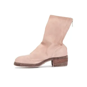 GUIDI Zip up Leather Boots