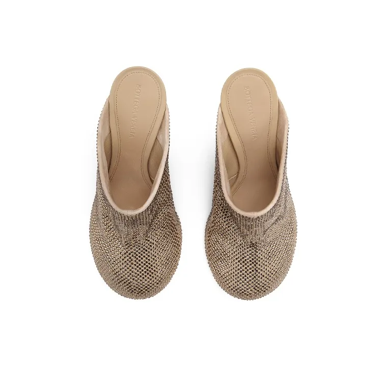 Bottega Veneta Dot Sock Embellished Mules Women's-2