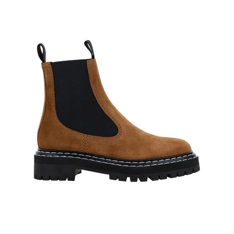 PROENZA SCHOULER Chelsea Boots Women's Light Brown-1