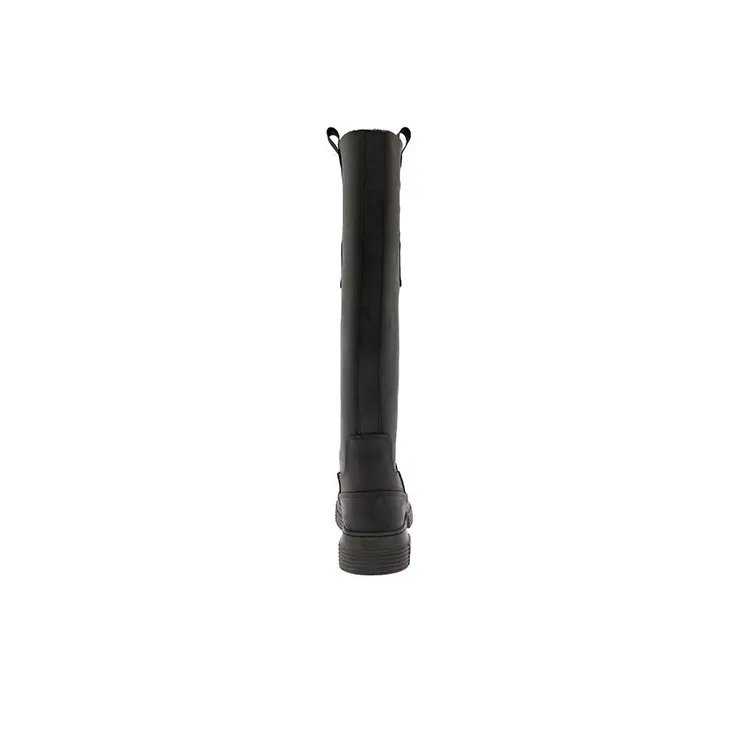 GANNI Knee high Boots Women's Black-4