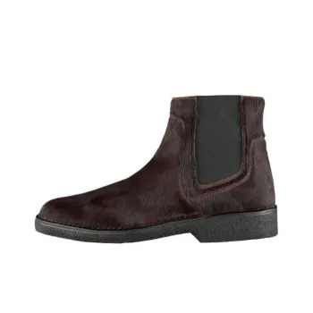A.P.C Theodore Ankle-Length Chelsea Boots Men's Burgundy