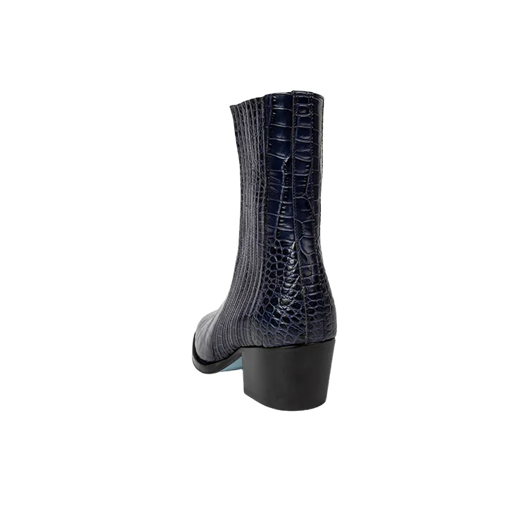 Paul Smith Adele Ankle Boots Women's Blue-3