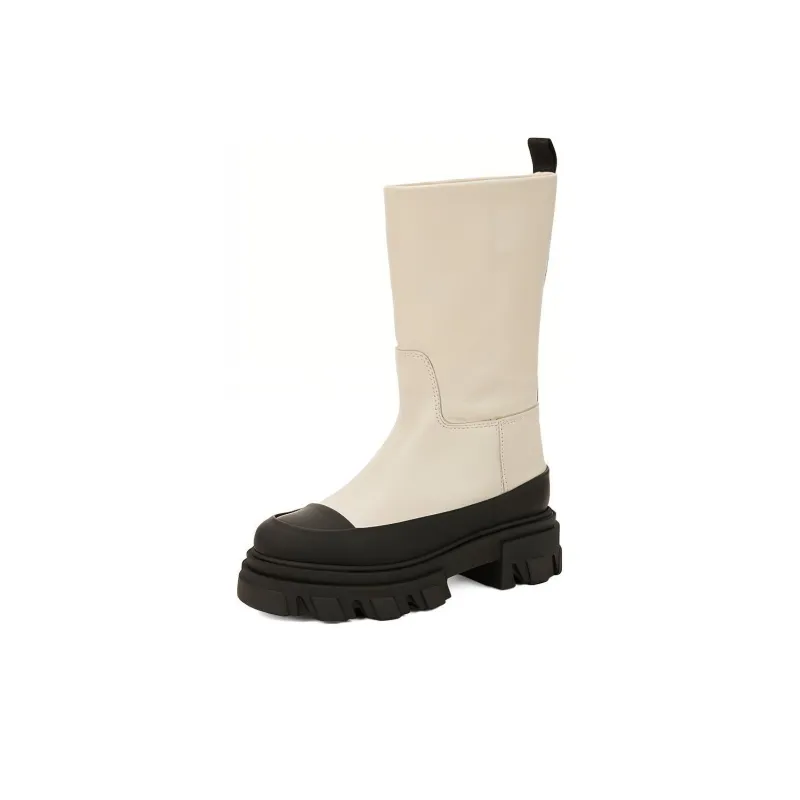GANNI Tubular Chunky-sole Boots-2
