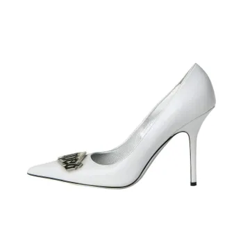 DSQUARED 2 Logo Plaque Pointed Toe Pumps