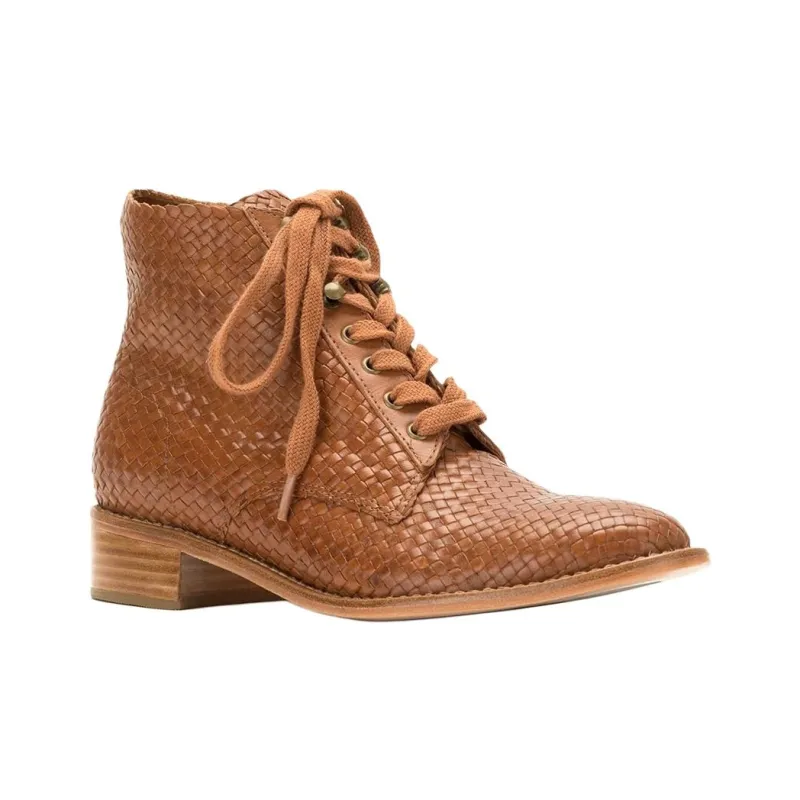 Sarah Chofakian Tresse Ankle Boots Women's Light Brown-2