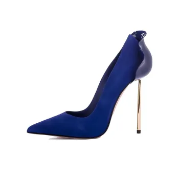 Le Silla 120mm Petalo Suede Pumps