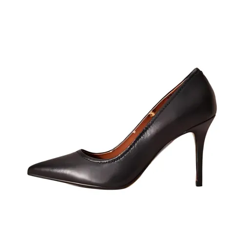 COACH Waverly Slim Heel High Heels 8cm Women's Black