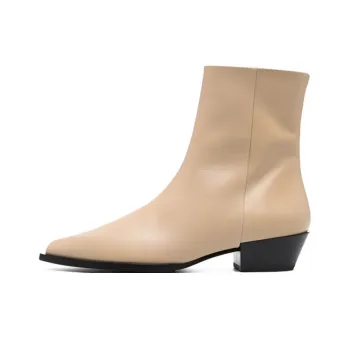 Aeyde Ruby Leather Ankle Boots