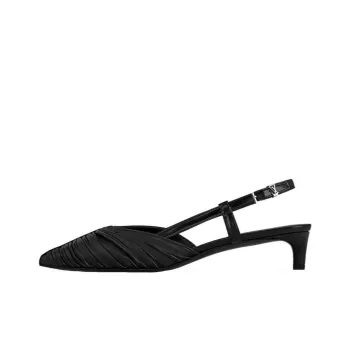 LOUIS VUITTON Allure Slim Heel High Heels 3.5cm Women's Black