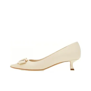 FERRAGAMO 40mm New Vara bow Lambskin Pumps