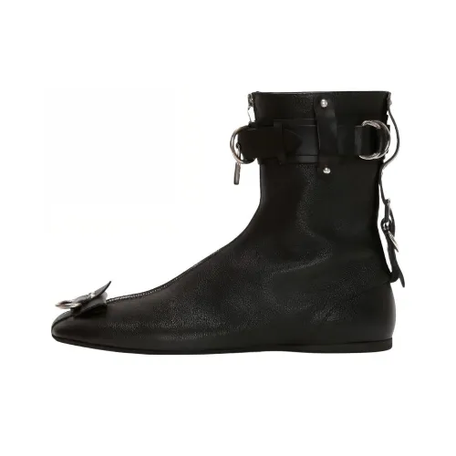 JW Anderson Ankle boots PVC Men's Black