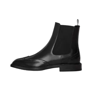 CELINE Donavan Short Chelsea Boots Men's Black