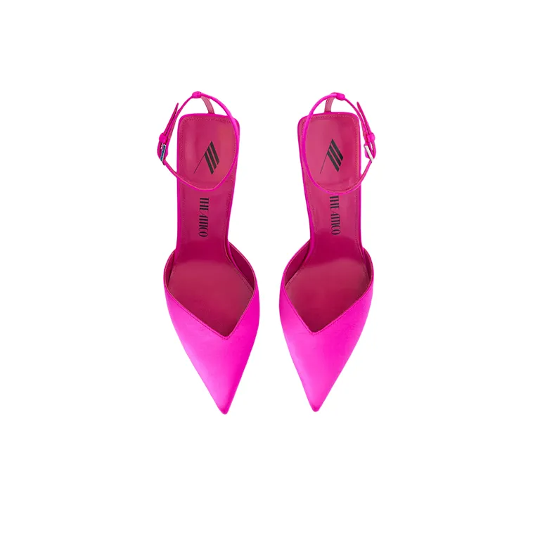 The Attico Perine Satin Pumps-3