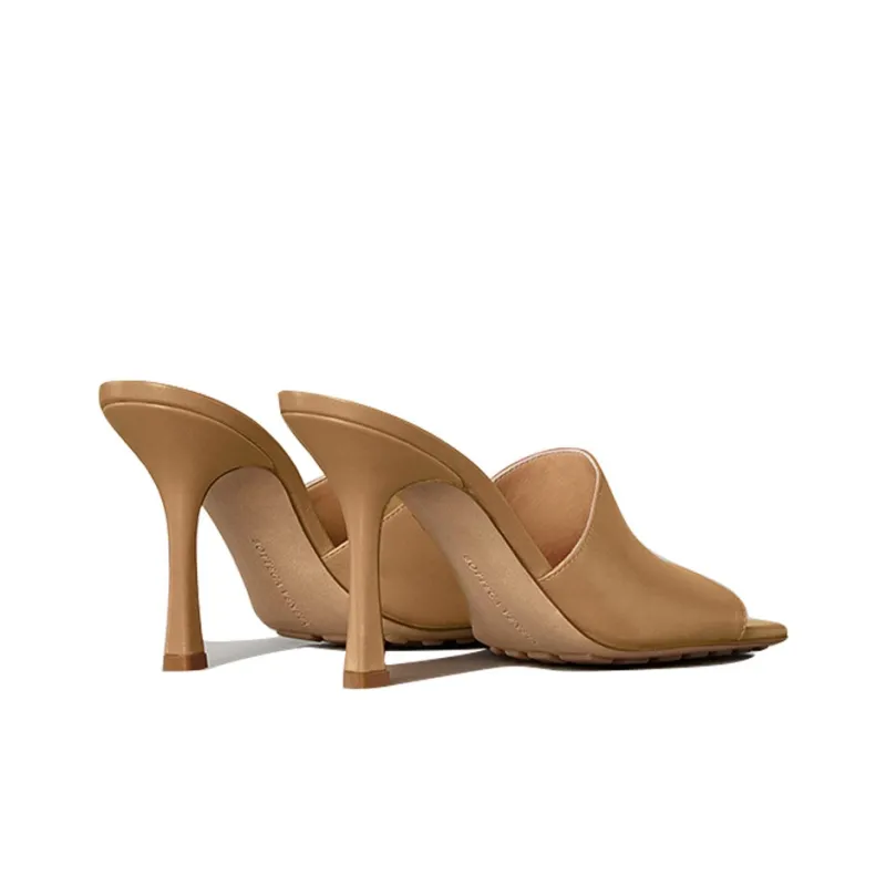 Bottega Veneta Stretch Slim Heel High Heels-4