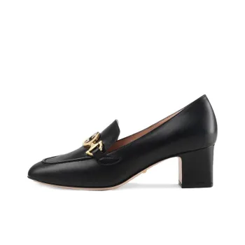 GUCCI Mocassino Tacco Medio Zumi Loafers