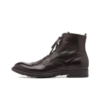 Officine Creative Buffalo Leather Lace-up Boots