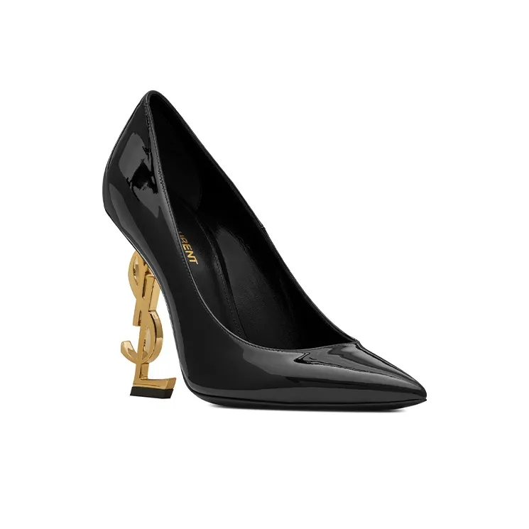 SAINT LAURENT Opyum Pointed Toe Pumps-2