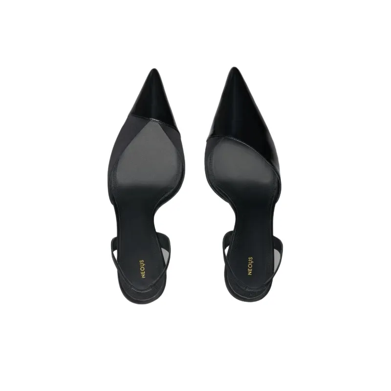 NEOUS Samaya Slim Heel High Heels 8.5cm Women's Black-3
