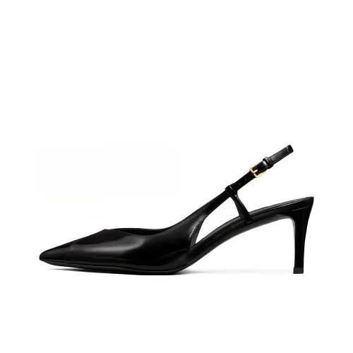 SENSO Oka 75mm Slingback Leather Pumps