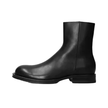 Lanvin Medley Leather Ankle Boots