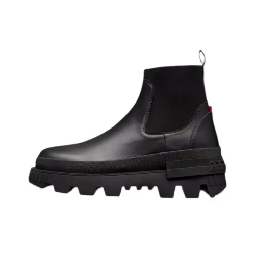 Moncler Neue Short Chelsea Boots Men's Black