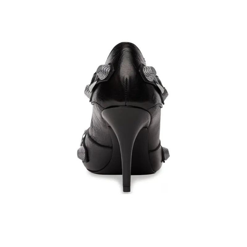 Balenciaga Cagole 90mm Pump Black Women's-3