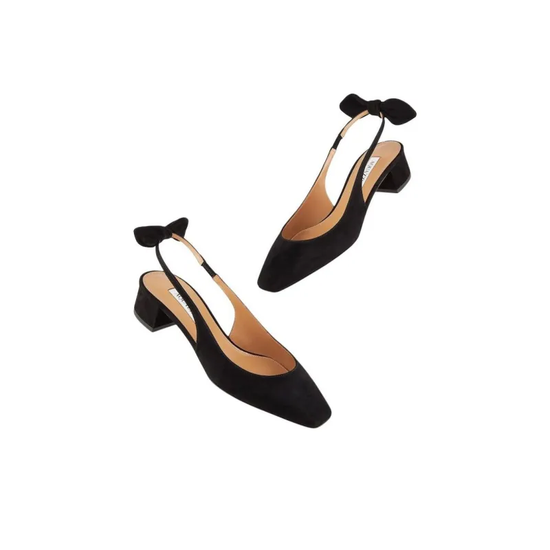 AQUAZZURA High Heels 3.5cm Women's Black-4