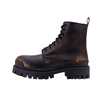 Balenciaga Strike Lace Up Boots