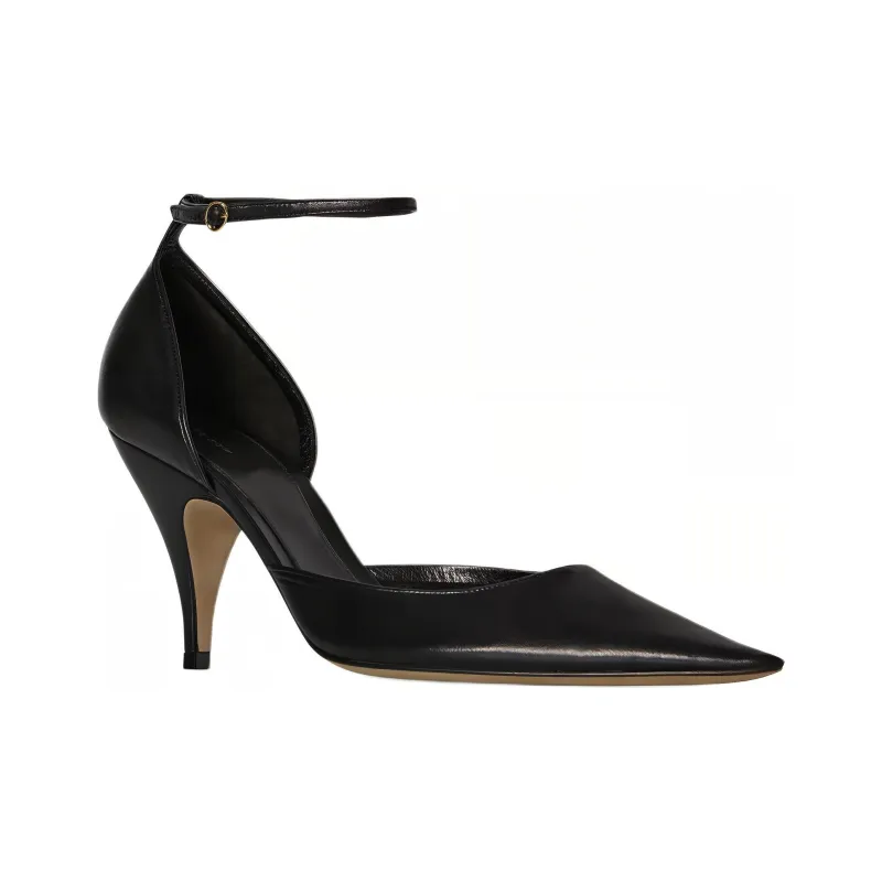 THE ROW Liisa D'Orsay Ankle Strap Pumps-2
