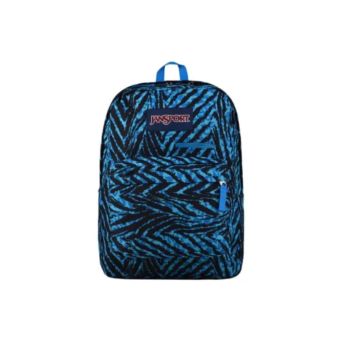JanSport Polyester Backpack Medium Size Unisex Blue