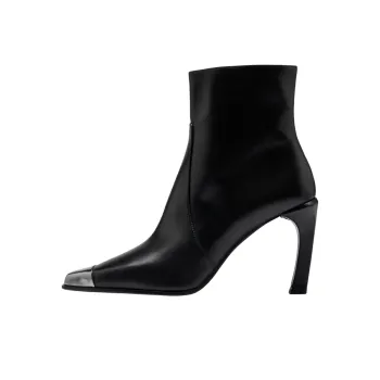 HUGO BOSS Ankle Boots 9cm Women's Black