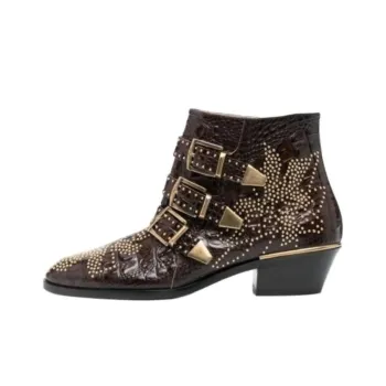 Chloé Susanna 50mm Studded Ankle Boots