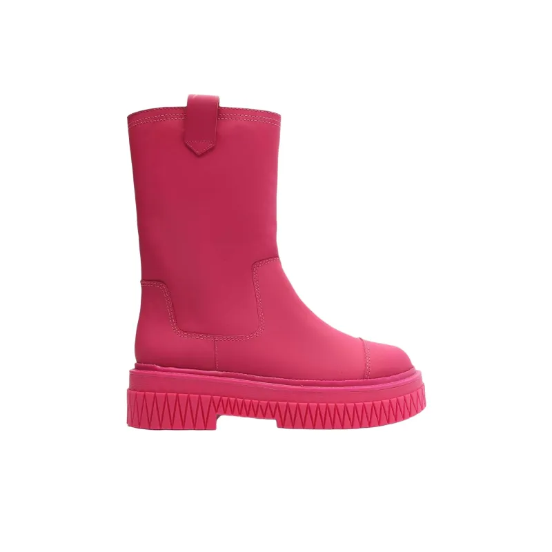 Schutz Jacy Ankle Boots 5cm Women's Bright Pink-1