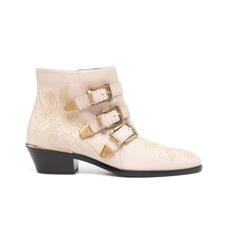 Chloé Susanna 40mm Cowboy Boots-4