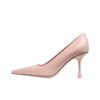 Jimmy Choo Ixia Irregular Heel High Heels 8cm Women's Pink